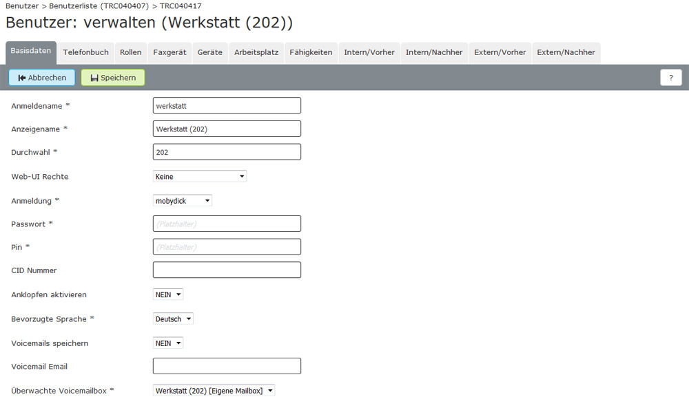 Einrichtung M25 an M300 SIP registration failed Support Forum